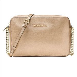 Gold crossbody